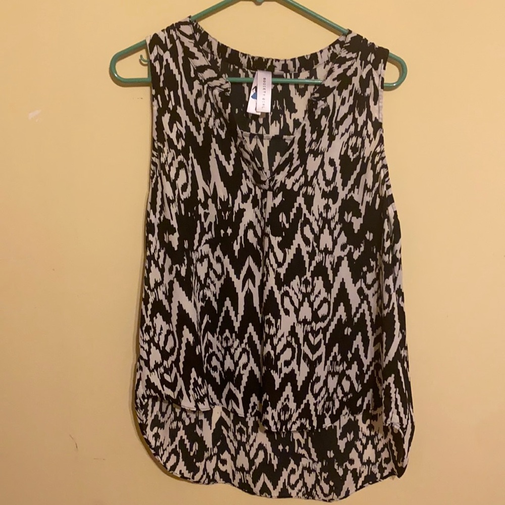 Society Girl sleeve less shirt